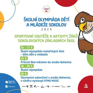 Sokolov hostí Školní olympiádu dětí a mládeže 2025