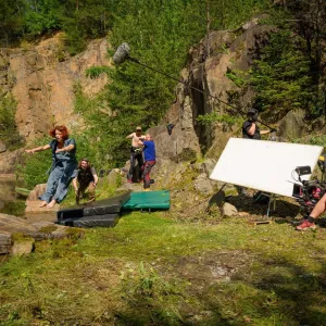 Štěnovický lom nedaleko Plzně obsadili filmaři