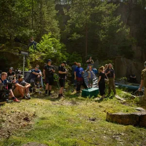 Štěnovický lom nedaleko Plzně obsadili filmaři