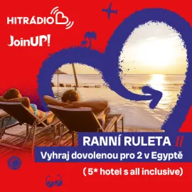 Vyhraj v Ranní ruletě zájezd do Egypta pro 2 v ***** hotelu s all inclusive od CK Join UP!