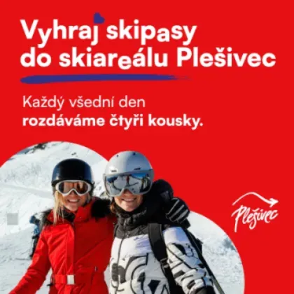 Vyhraj skipasy do Skiareál Plešivec pro celou tvoji partu