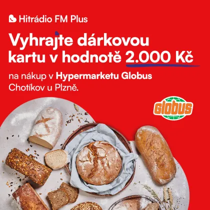 Zahrajte si na našem Facebooku o dárkové karty na nákupy v Globusu Chotíkov!