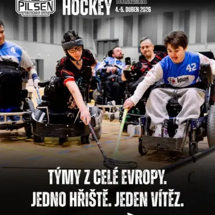 Přijďte fandit! V Plzni se potká evropská elita Powerchair Hockey
