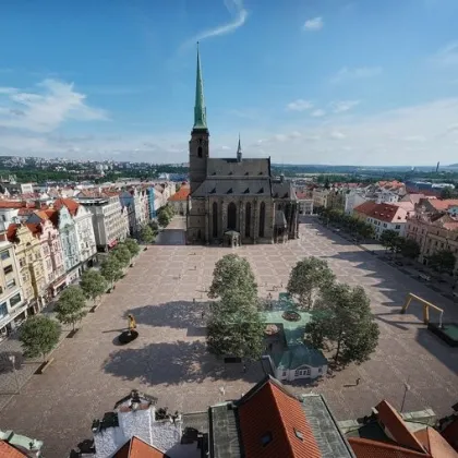 V Plzni začala revitalizace západní části náměstí Republiky