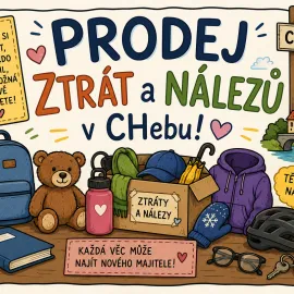 Cheb rozprodává ztráty a nálezy