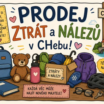 Cheb rozprodává ztráty a nálezy
