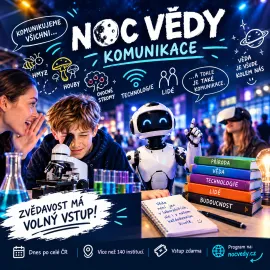 Noc vědy: Dnes večer si můžete popovídat s vědou