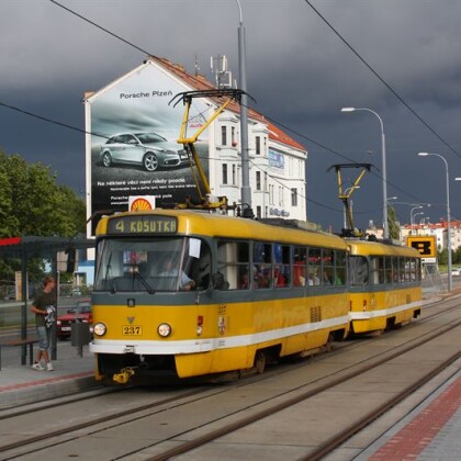 V Plzni vyjede naposledy vysoká tramvaj T3