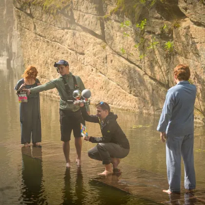 Štěnovický lom nedaleko Plzně obsadili filmaři