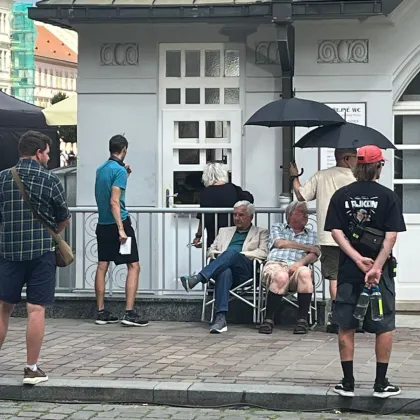 Centrum Plzně obsadili filmaři