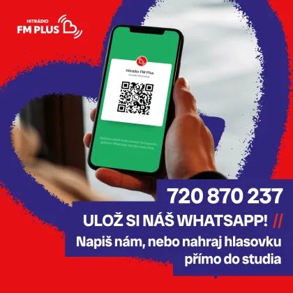 Máme nový WhatsApp! Piš nám přímo do studia nebo rovnou namluv vzkaz!