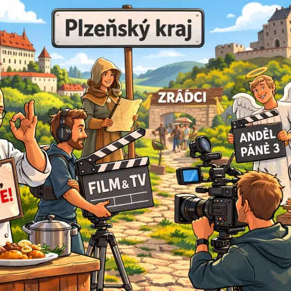 Plzeňský kraj a okolí lákají filmaře