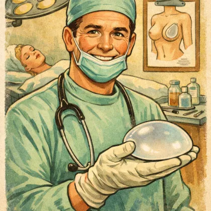 První silikonové implantáty: revoluce v plastické chirurgii začala v roce 1962