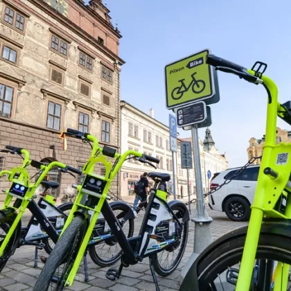 Plzeň spouští městský bikesharing