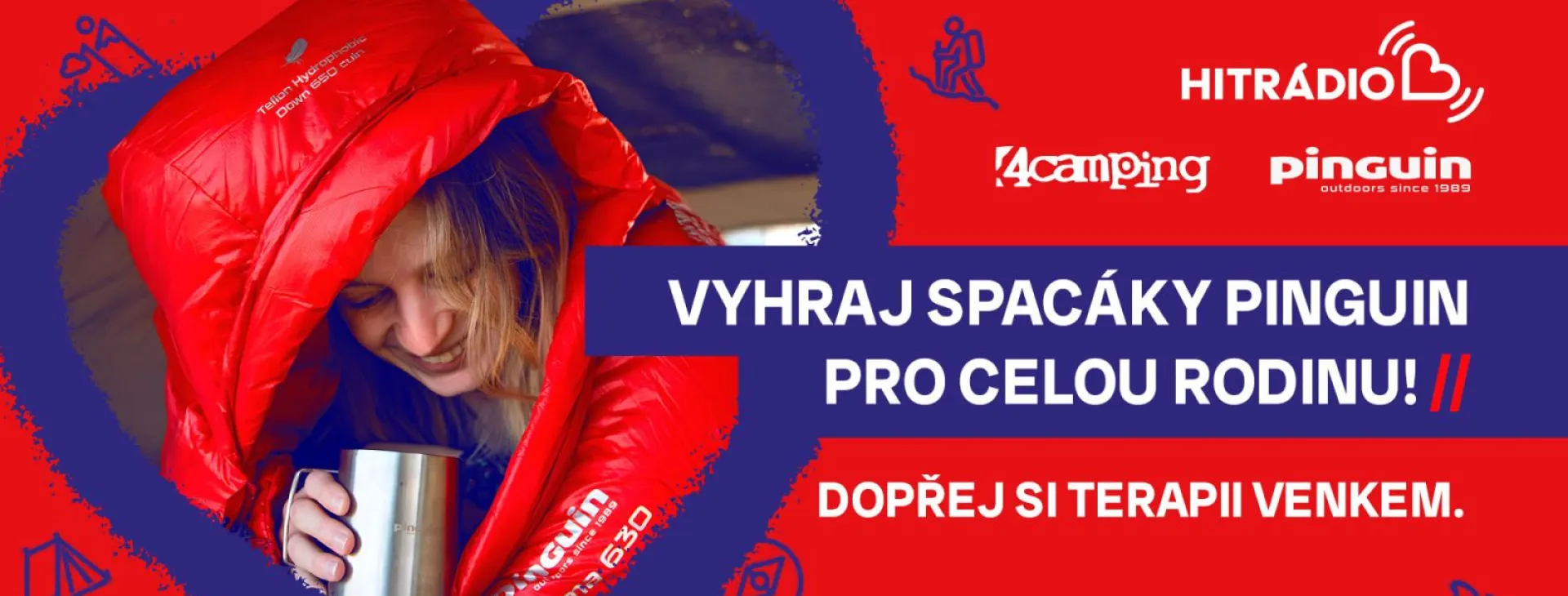 TERAPIE VENKEM: vyhraj spacáky pro celou rodinu v hodnotě přes 16.000 korun 