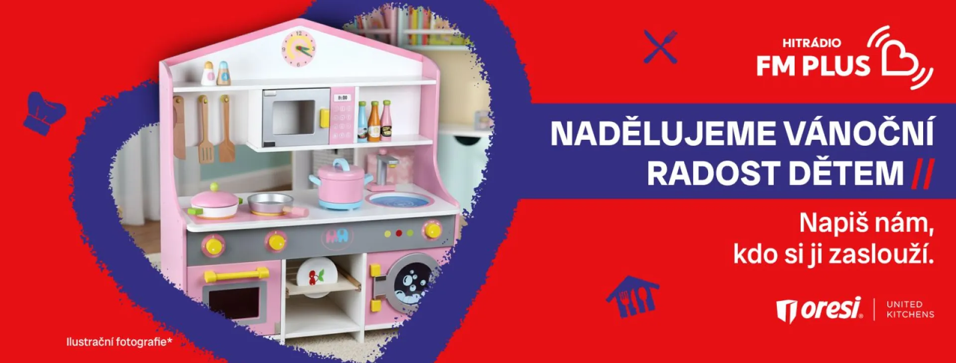 Oresi a Hitrádio nadělují vánoční radost dětem, kde na dárky nejsou peníze