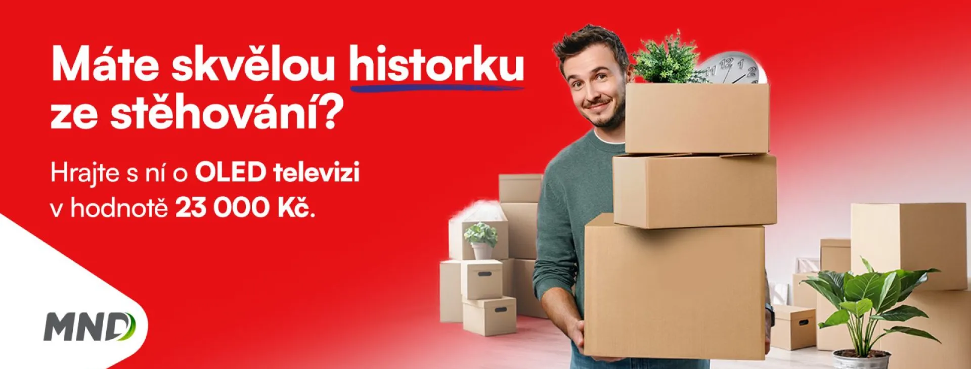 📦 Stěhovací historky: vyhraj OLED televizi Samsung! 